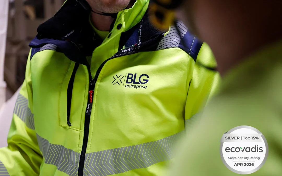 BLG ENTREPRISE obtient la médaille d’argent EcoVadis 2026